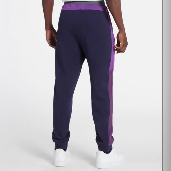 A|X ARMANI EXCHANGE Men's Drawstring French Terry Iridescent Logo Joggers - Picture 3 of 8